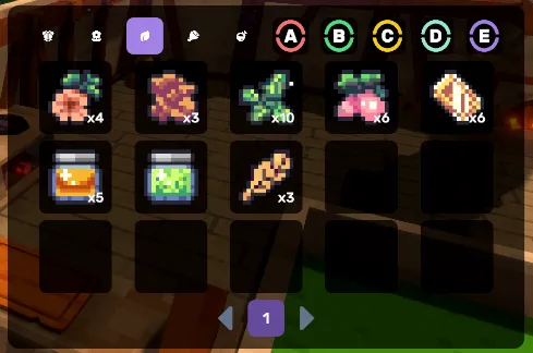 Inventory Ingredients